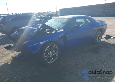 2021 Dodge Challenger R/T from USA, damaged, VIN 2C3CDZBT5MH599450